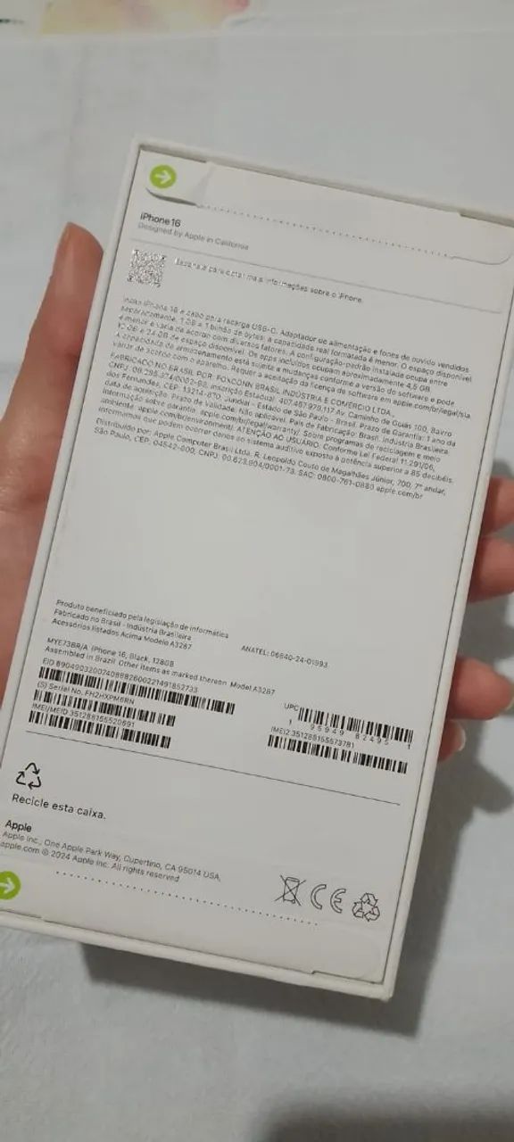 iPhone 16 Novo Com Garantia  - Foto 2