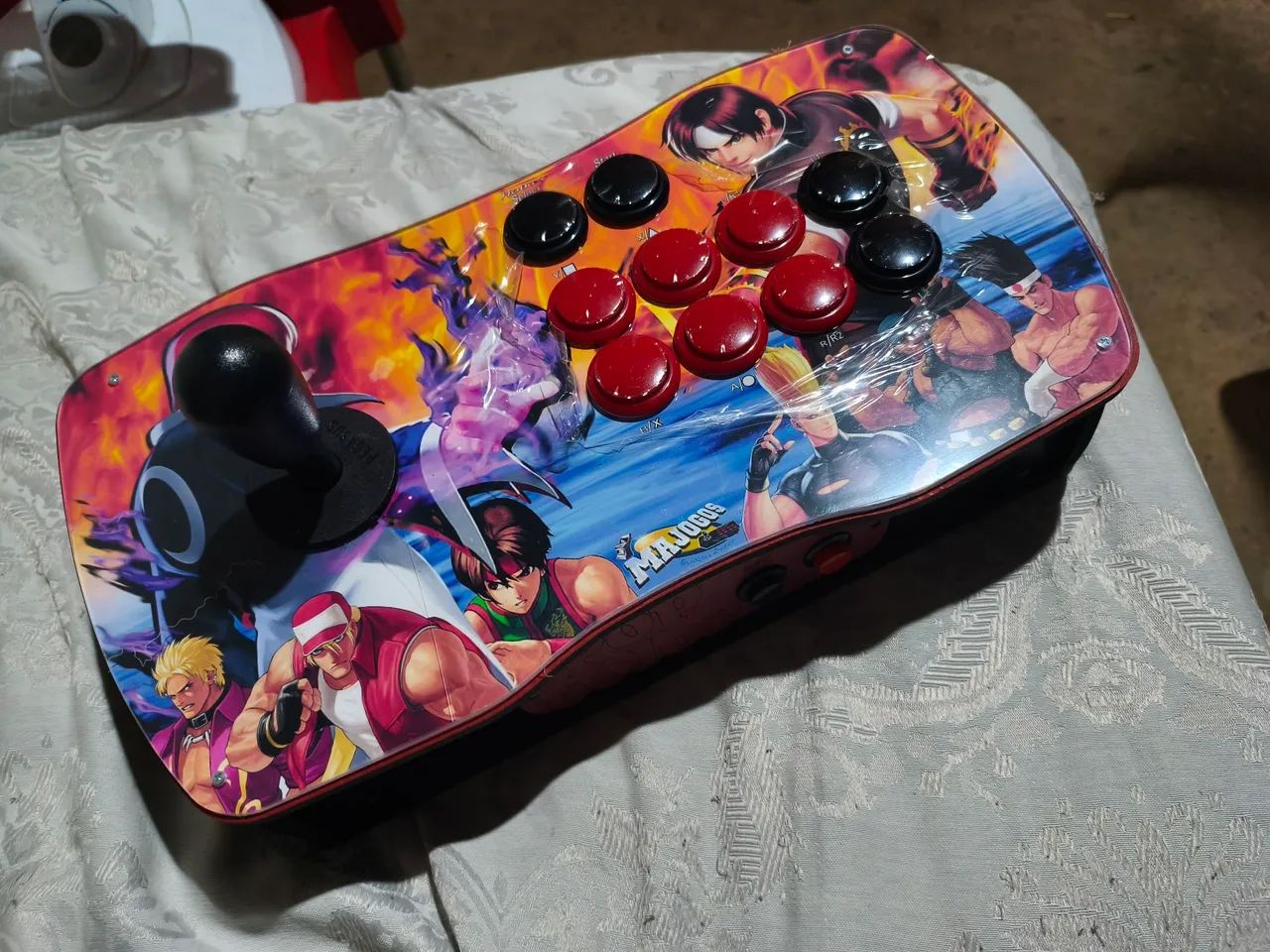 Controle arcade zero bala, usado só uma vez 