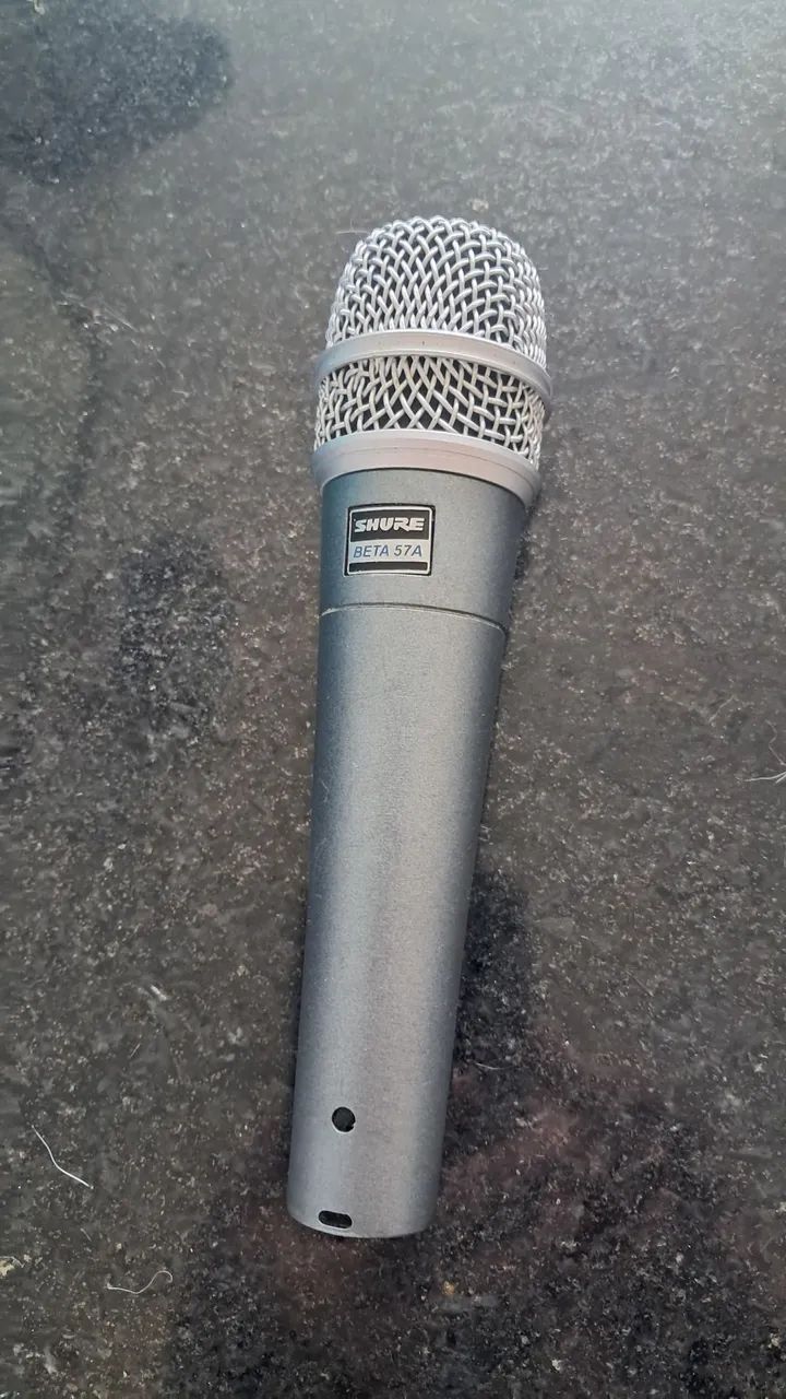 Microfone Shure Beta 57A Original 890,00 Pra Vender Hoje