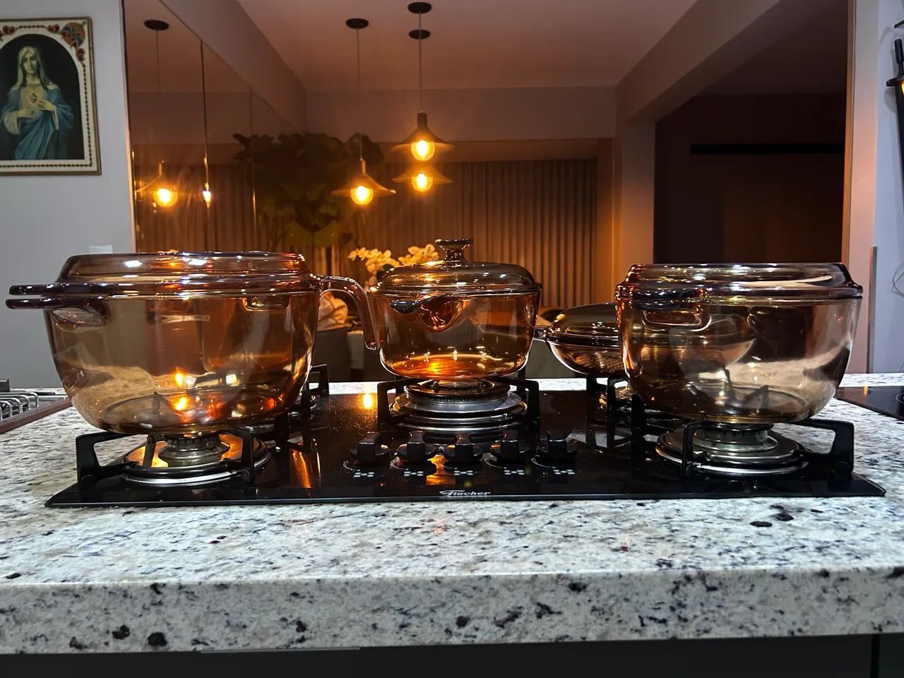 Panela de vidro.  - Foto 4
