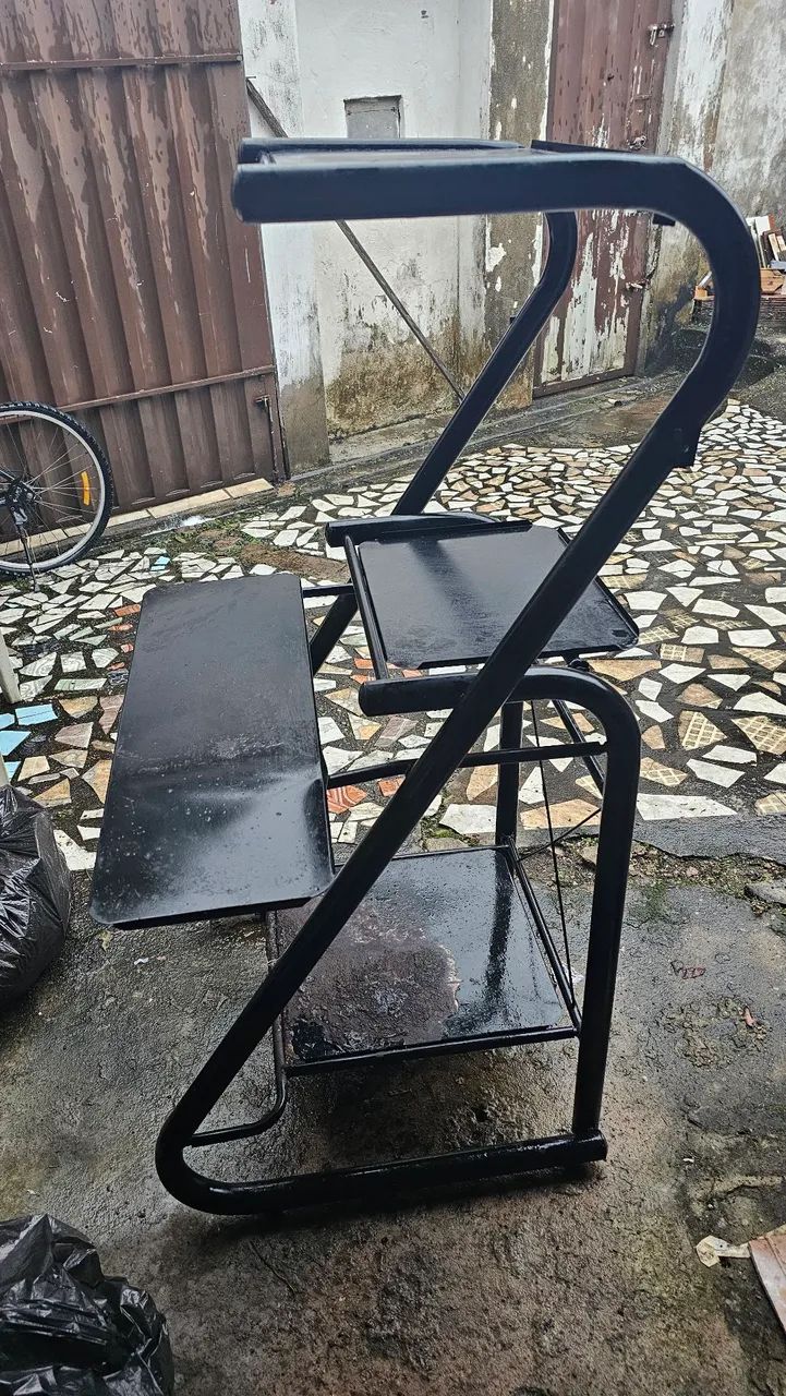 Rack/ mesa de trabalho em aço - Foto 3