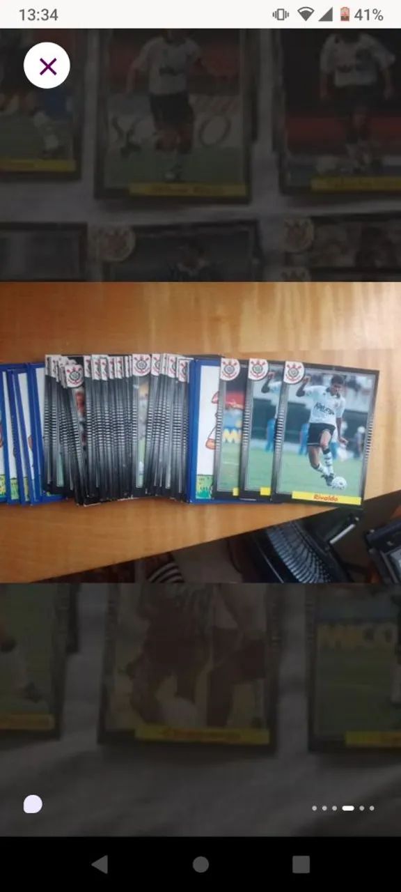 50 cards e caricaturas do Corinthians brasileiro de 1994 multi editora. - Foto 3