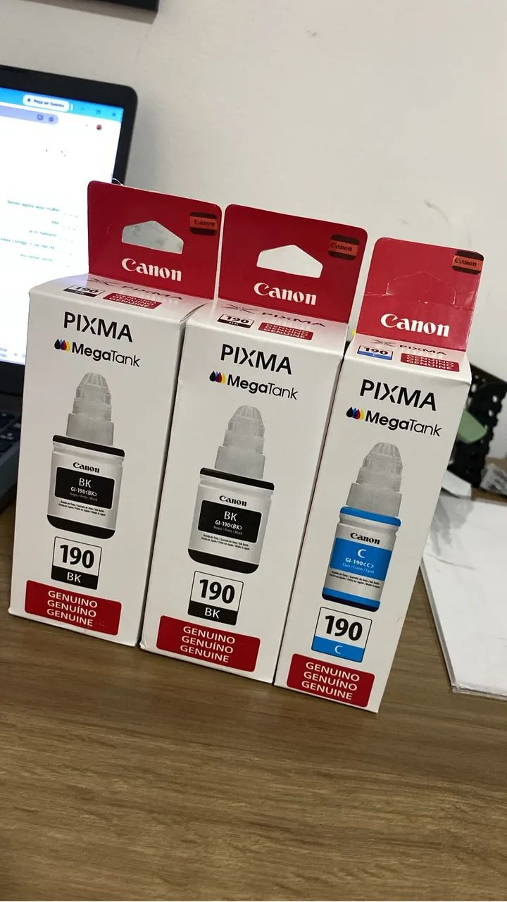 TINTA IMPRESSORA CANON