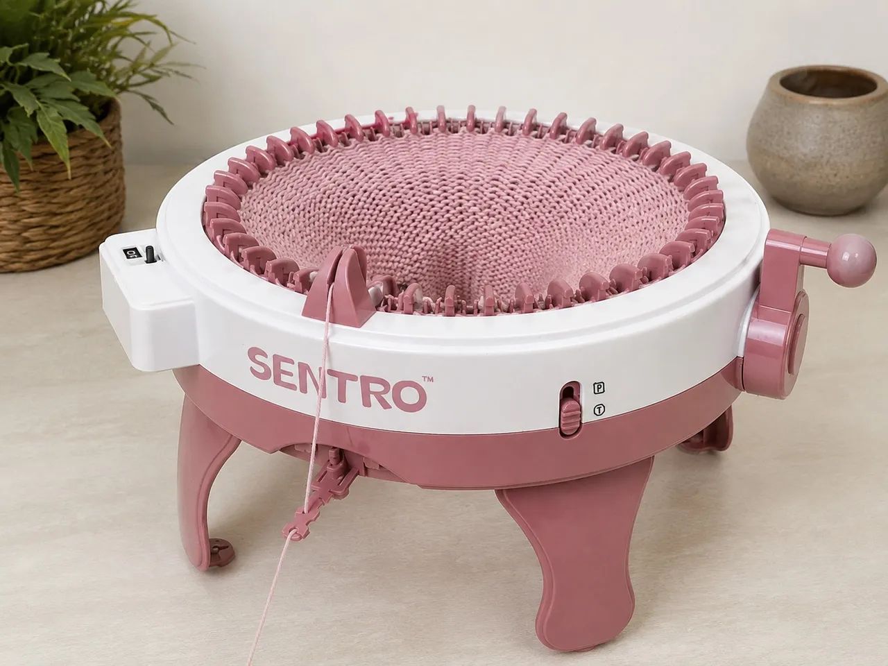 Máquina de tricô circular 