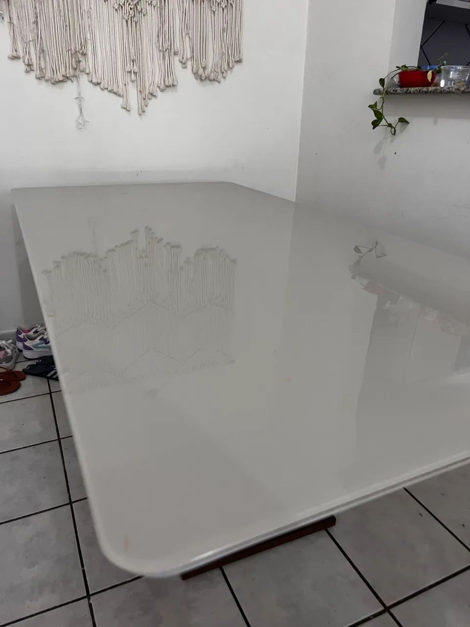 Mesa laqueada 6 lugares - Foto 4