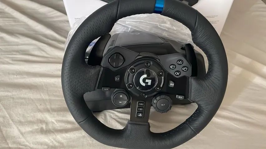 Volante Logitech G923 TRUEFORCE PS5/PS4/PC - Foto 4