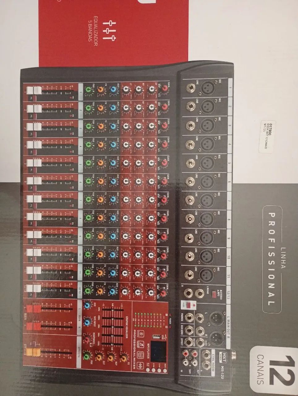 Mesa de som MTX 12 canais bluetooth  - Foto 5