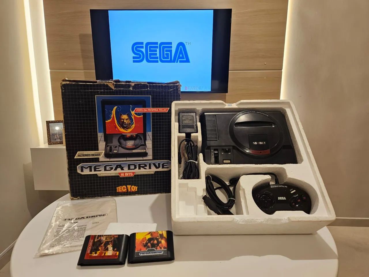 Controle Original SEGA de Mega Drive Genesis / 16bits - Foto 3