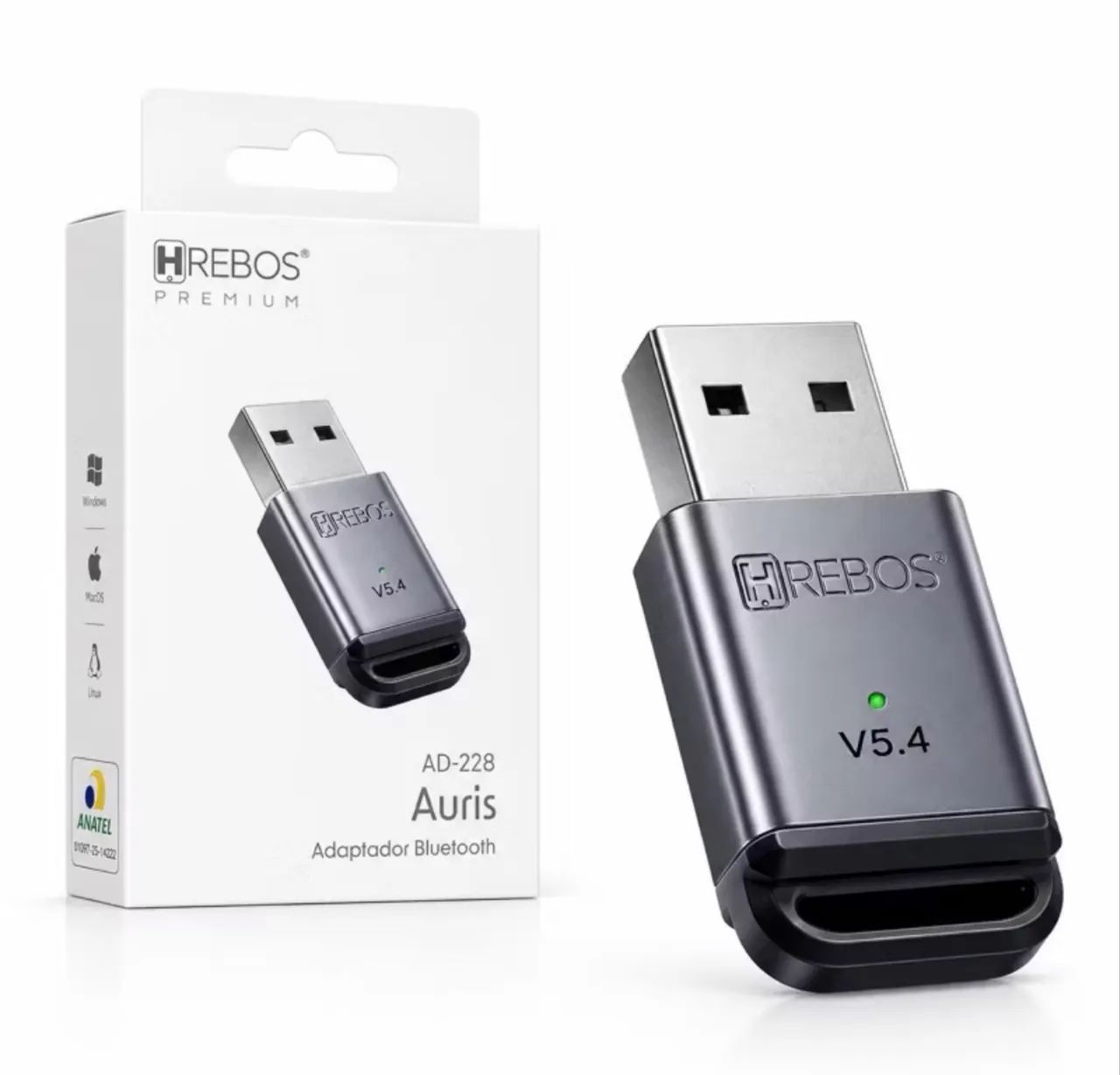 Adaptador Bluetooth USB 5.4 para PC Notebook Controle PS4 Fone Mouse Teclado - Foto 4