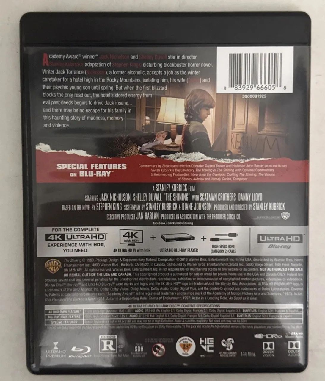 Blu ray O Iluminado 4k - Foto 2