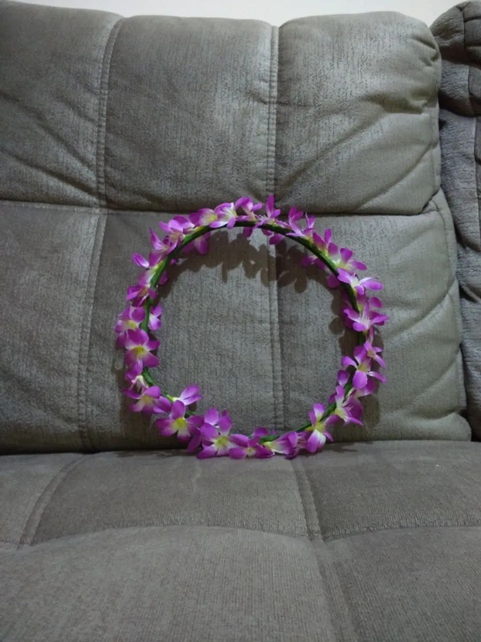 Arco Véu e Tiara de Flores - Foto 2