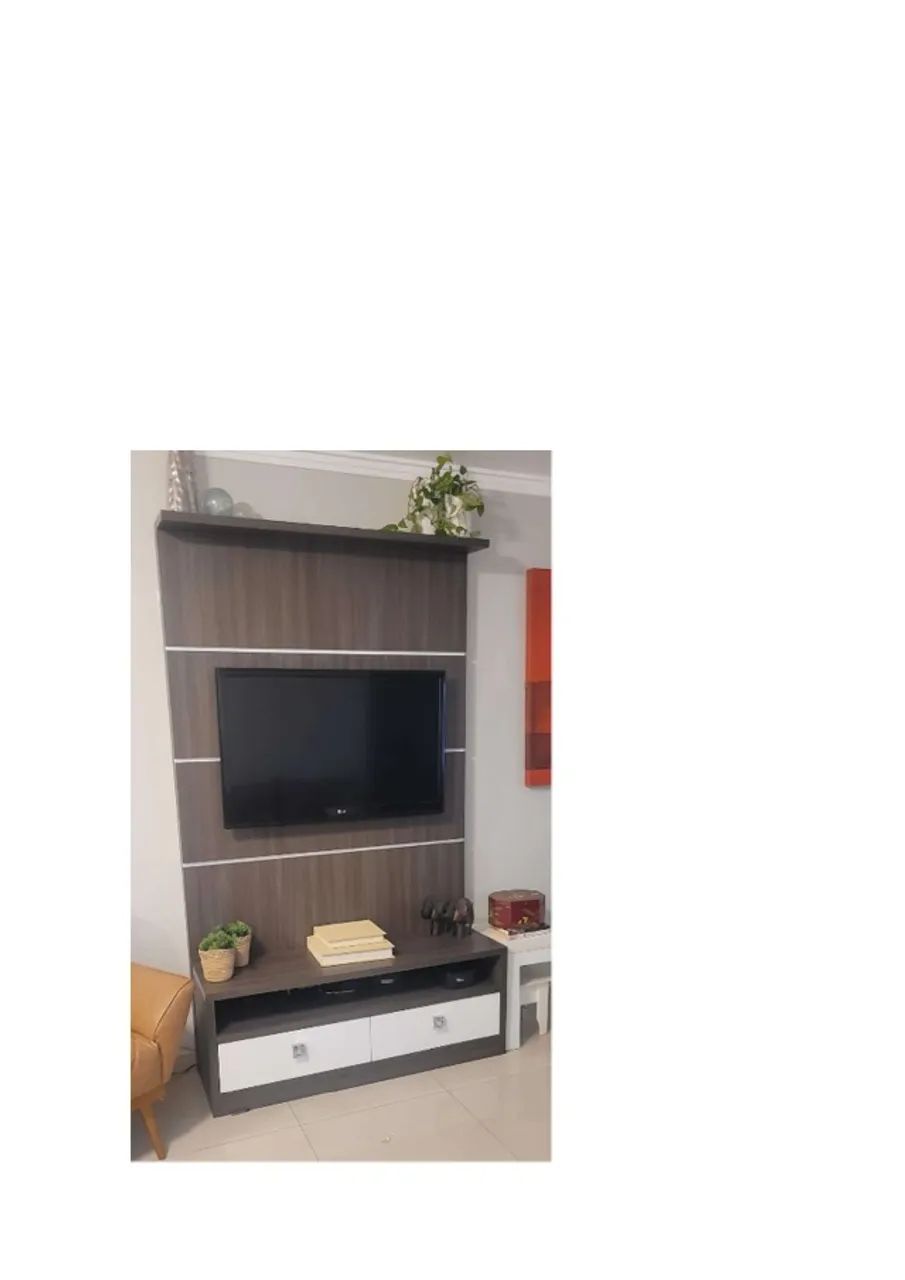 RACK PARA TELEVISÃO COM GAVETAS 