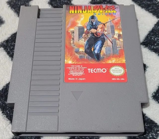 Ninja Gaiden NES Nintendinho