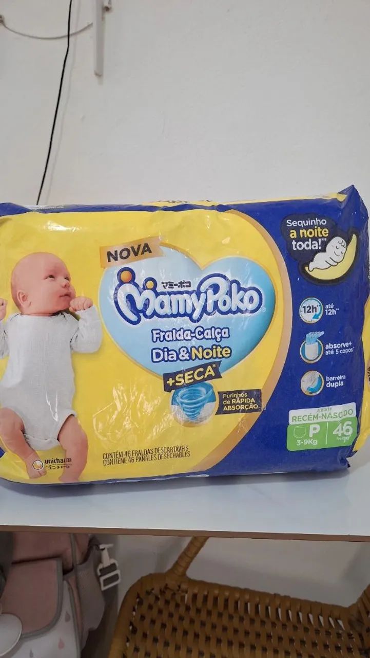 Fralda Descartável tamanho P 