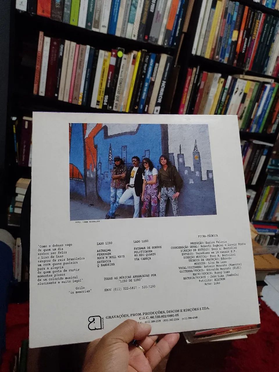 Banda Lixo de Luxo - Politicagem - (1986) - Foto 2