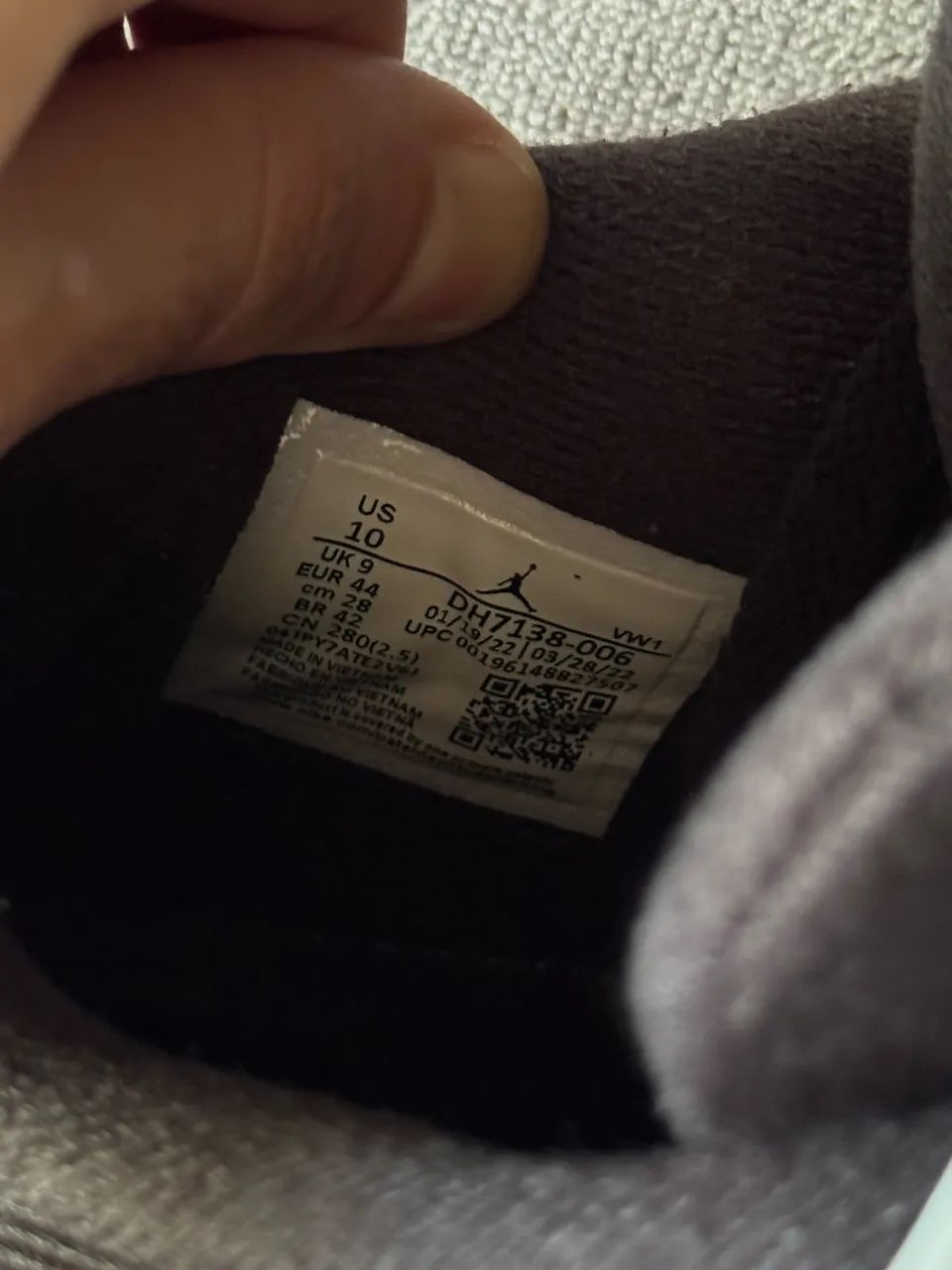 Air Jordan 4 SE Black Canvas  - Foto 3