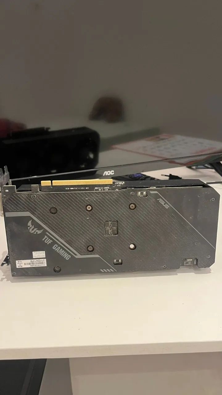 Placa de vídeo Asus Tuf Gtx 1660 SUPER - Foto 3