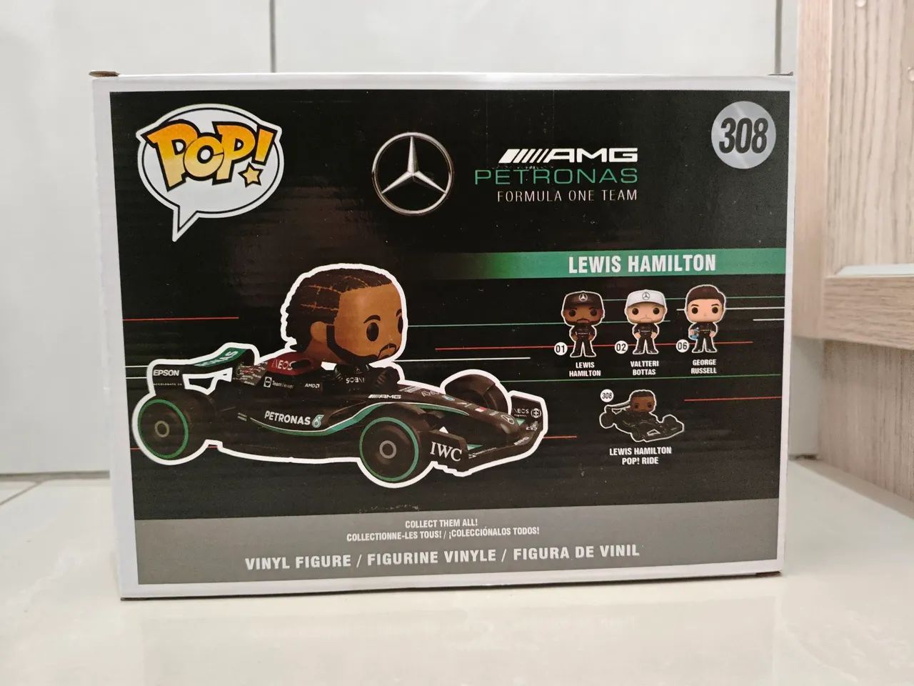 Funko Pop Formula 1 Lewis Hamilton AMG - Foto 4
