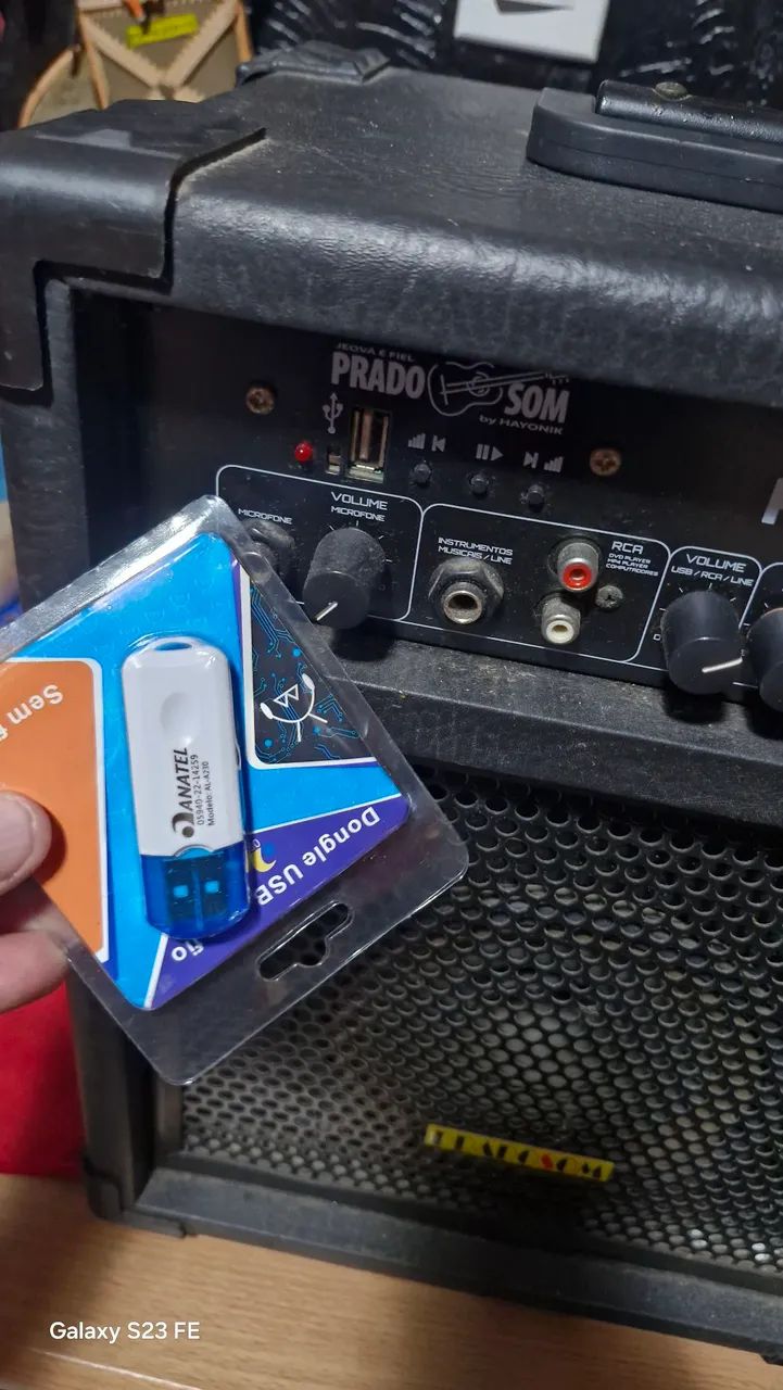 Caixa de som 200wats, com  Bluetooth separado, 220 reais  - Foto 3