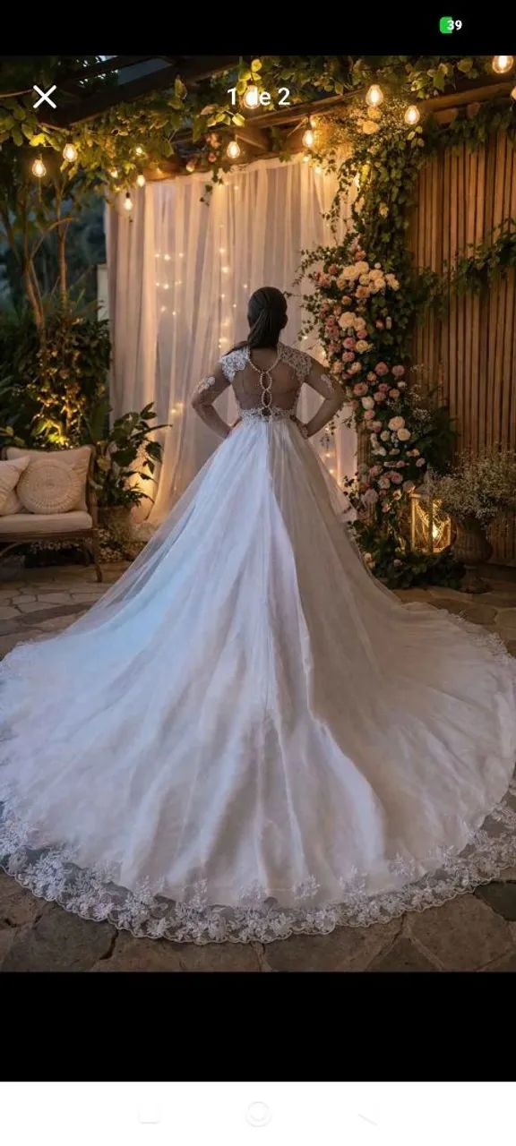 Vestido de noiva  - Foto 2