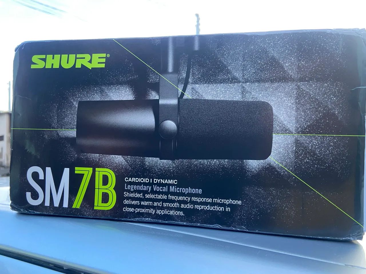 Kit Microfone Shure Sm7b Para Podcat E Stúdio Mega Combo