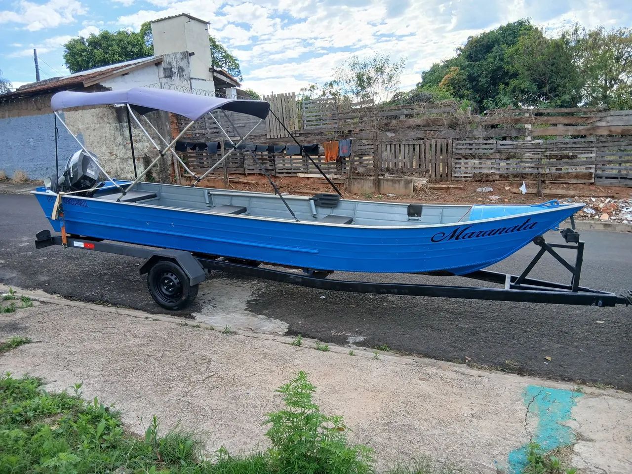 BARCO , CARRETA E MOTOR - Foto 2