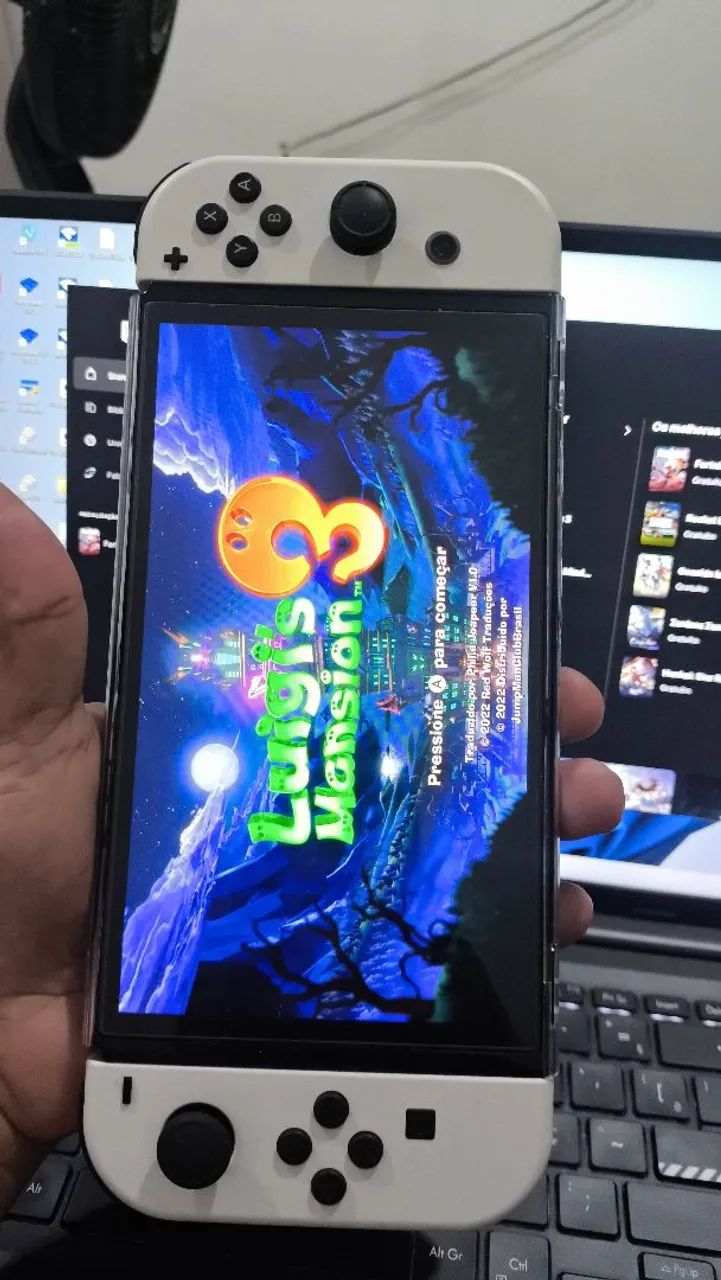Nitendo Switch Oled Desbloqueado - Foto 2