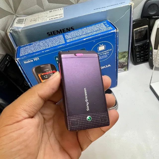 Sony Ericsson W380 Roxo Perfeito Estado Para Coleção - Foto 4