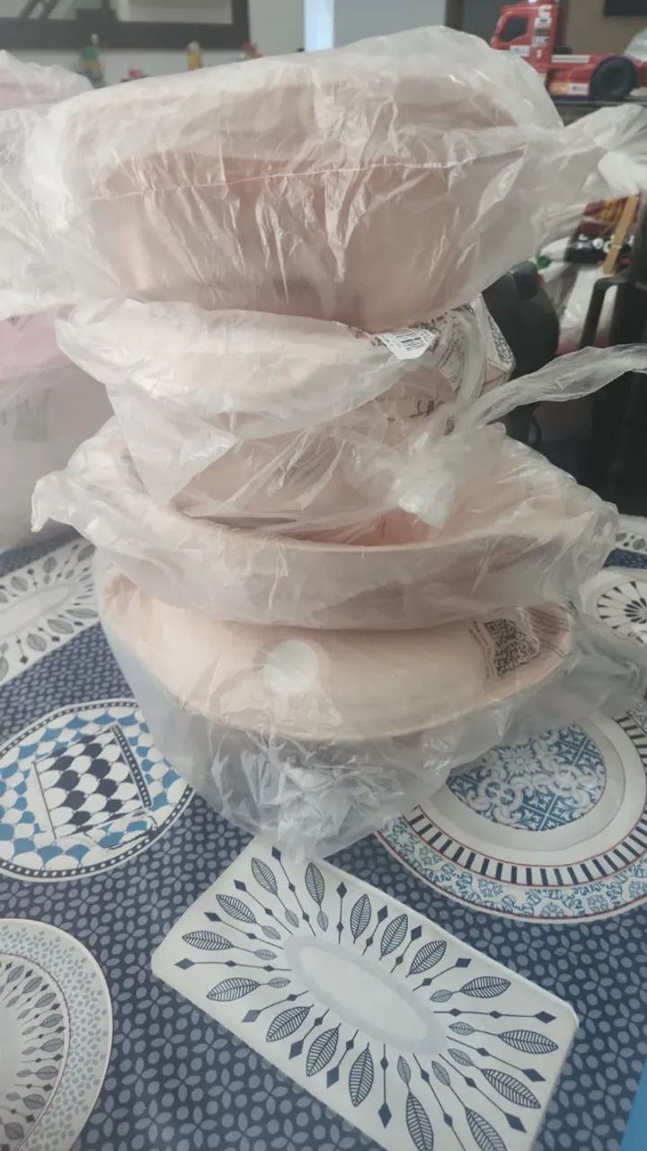 Tupperware Kit Crystal Pop Bege - Foto 2