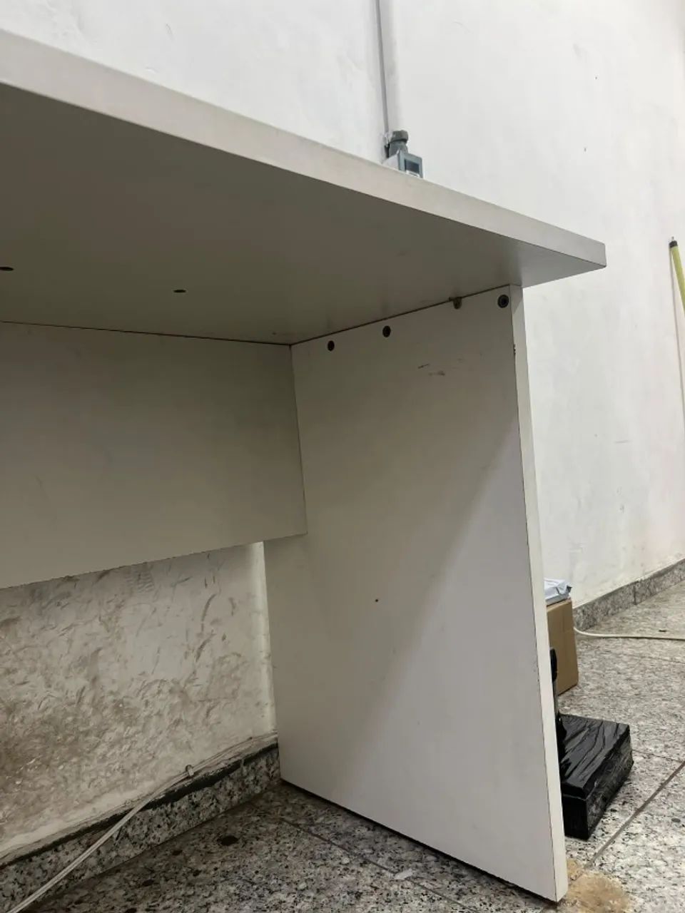 Mesa De Escritório Branca  - Foto 3
