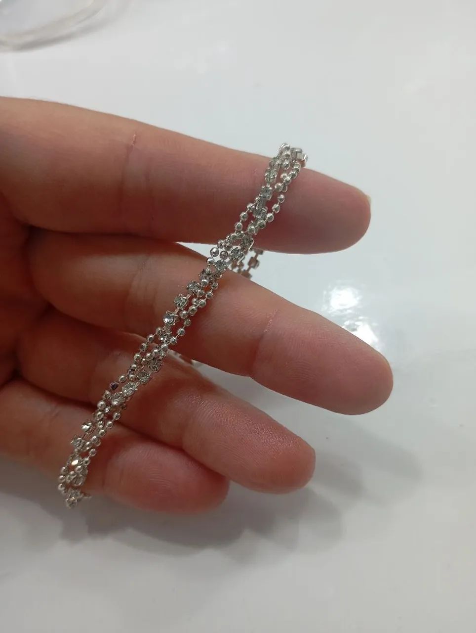 Pulseira Feminina de prata  - Foto 2