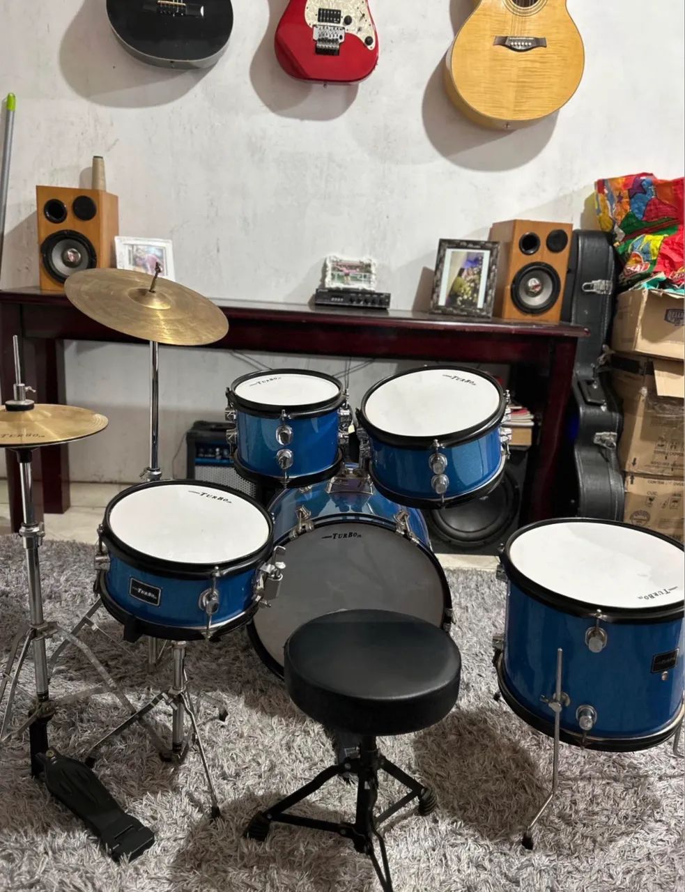 Bateria Júnior turbo Semi nova  - Foto 2
