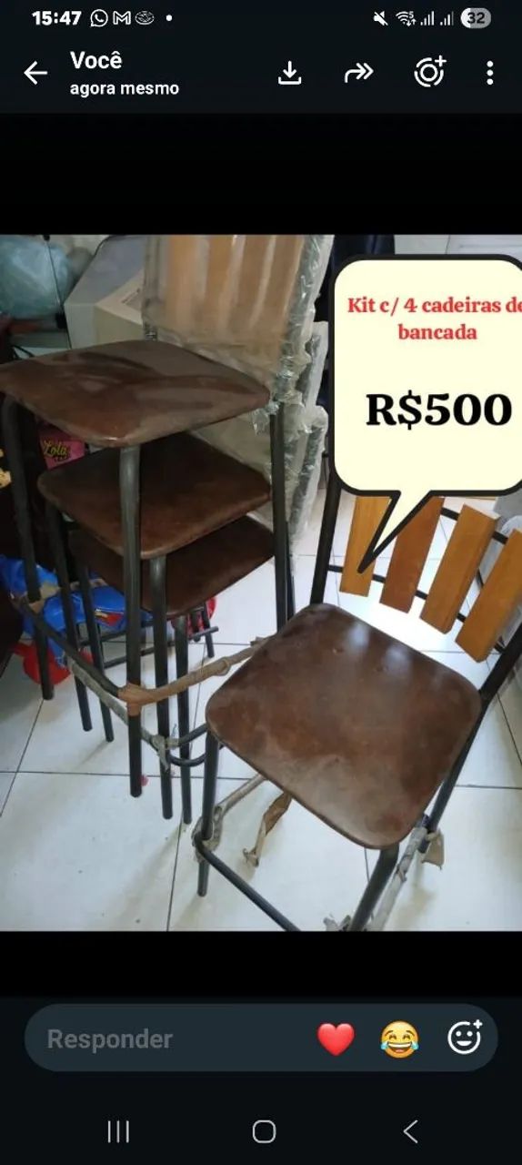 Cadeiras de Bancadas