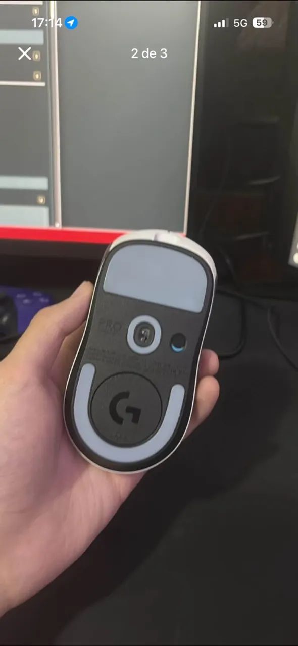 Logitech G PRO X SUPERLIGHT 2 Branco - Foto 2