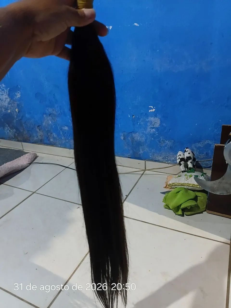 Vendo 100 gramas de cabelo vietinamita 