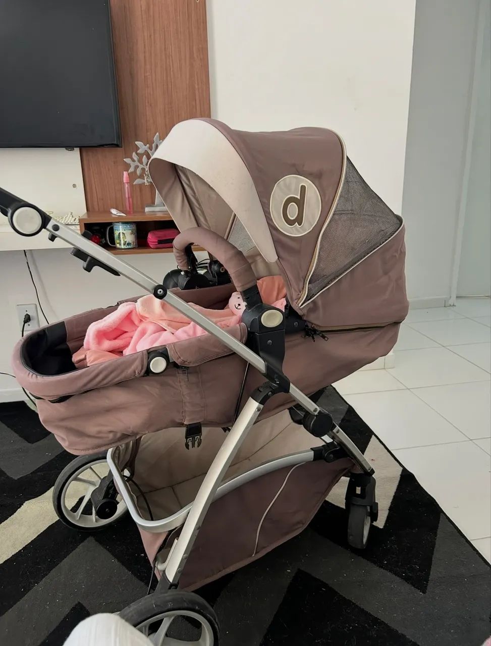 Carrinho de bebê moisés - Dzieco - Foto 3