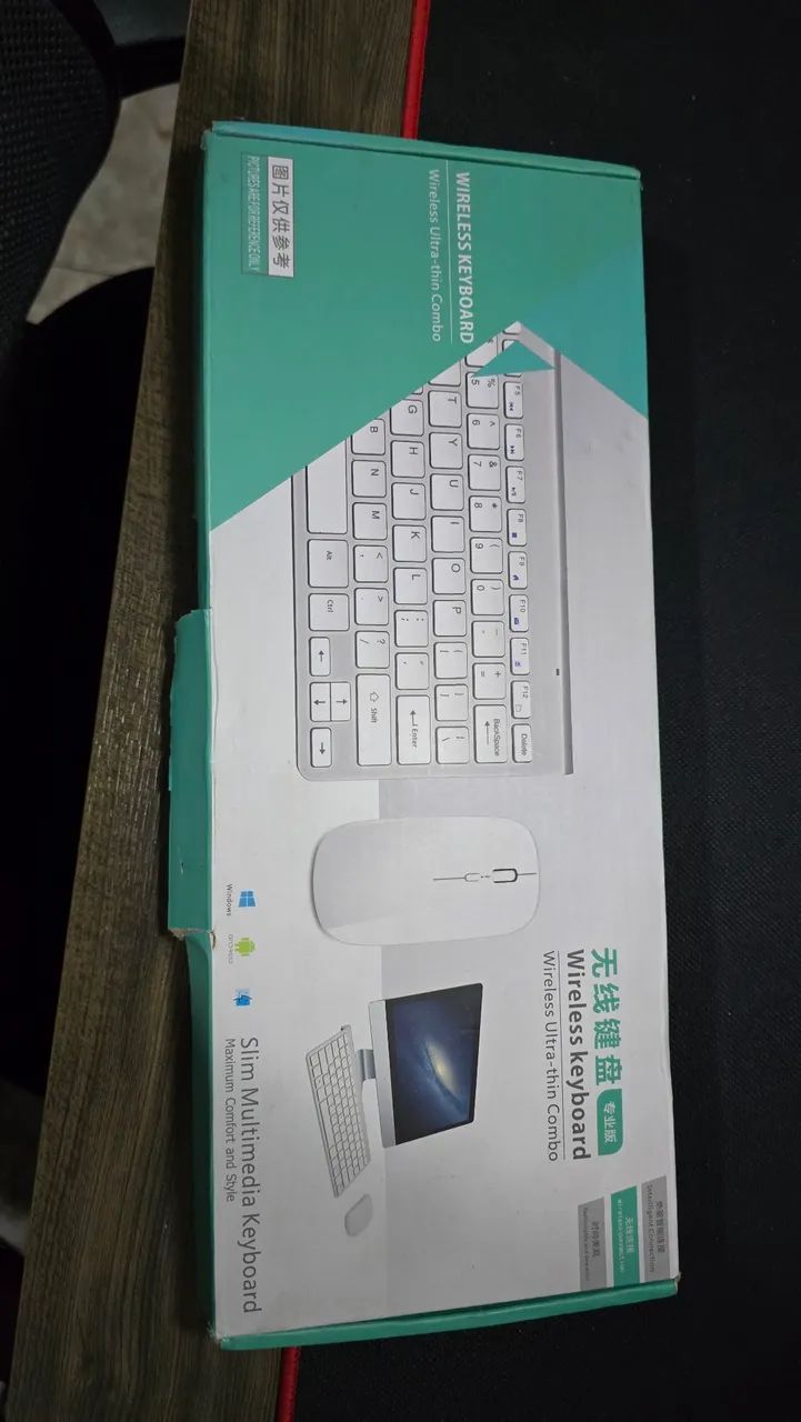 Kit teclado e mouse