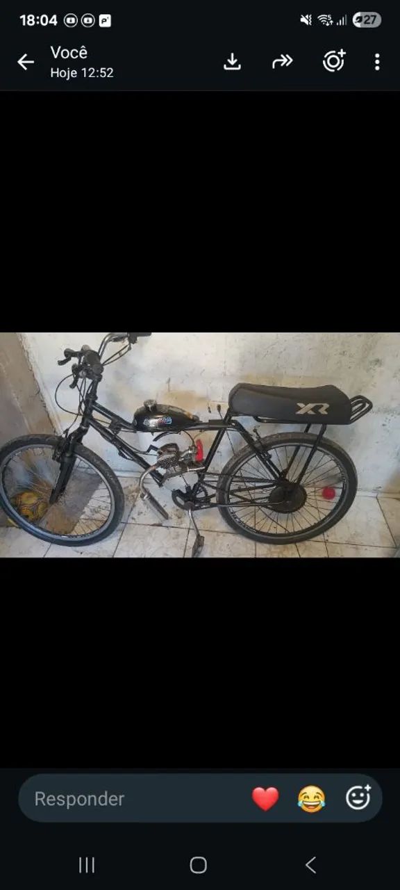 Bicicleta motorizada 80cc