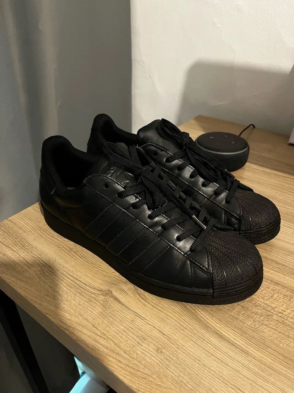 Tênis Adidas Superstar Preto 41 - Foto 4