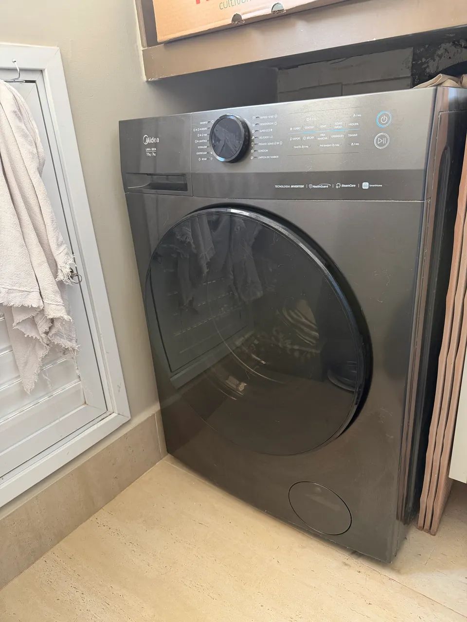Lava e seca midea 11kg/8kg