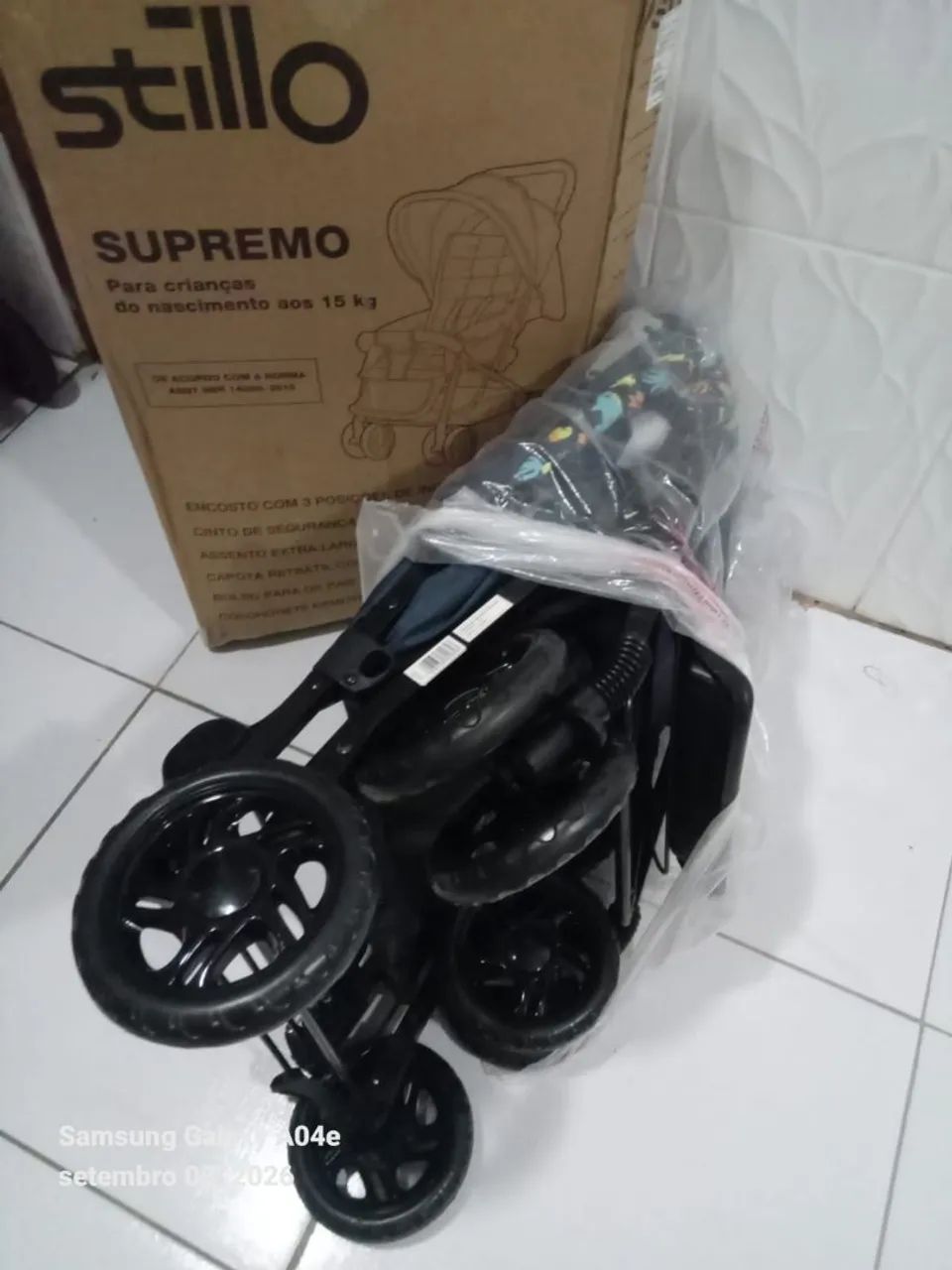 Carrinho de bebê Novo nunca usado  - Foto 4