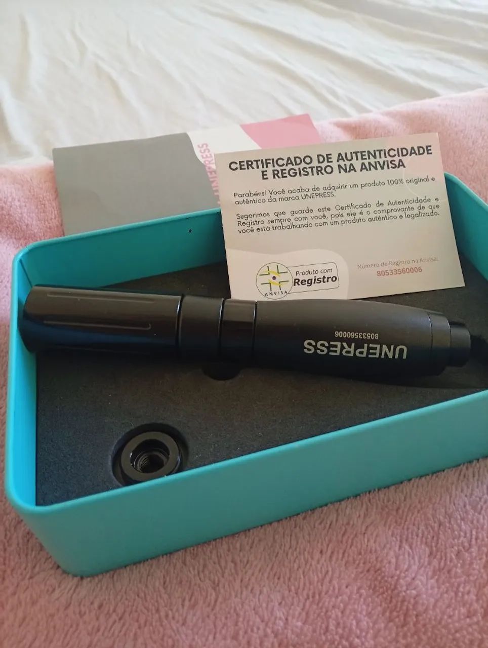 CANETA PRESSURIZADA UNEPRESS ORIGINAL COM ANVISA - Foto 2