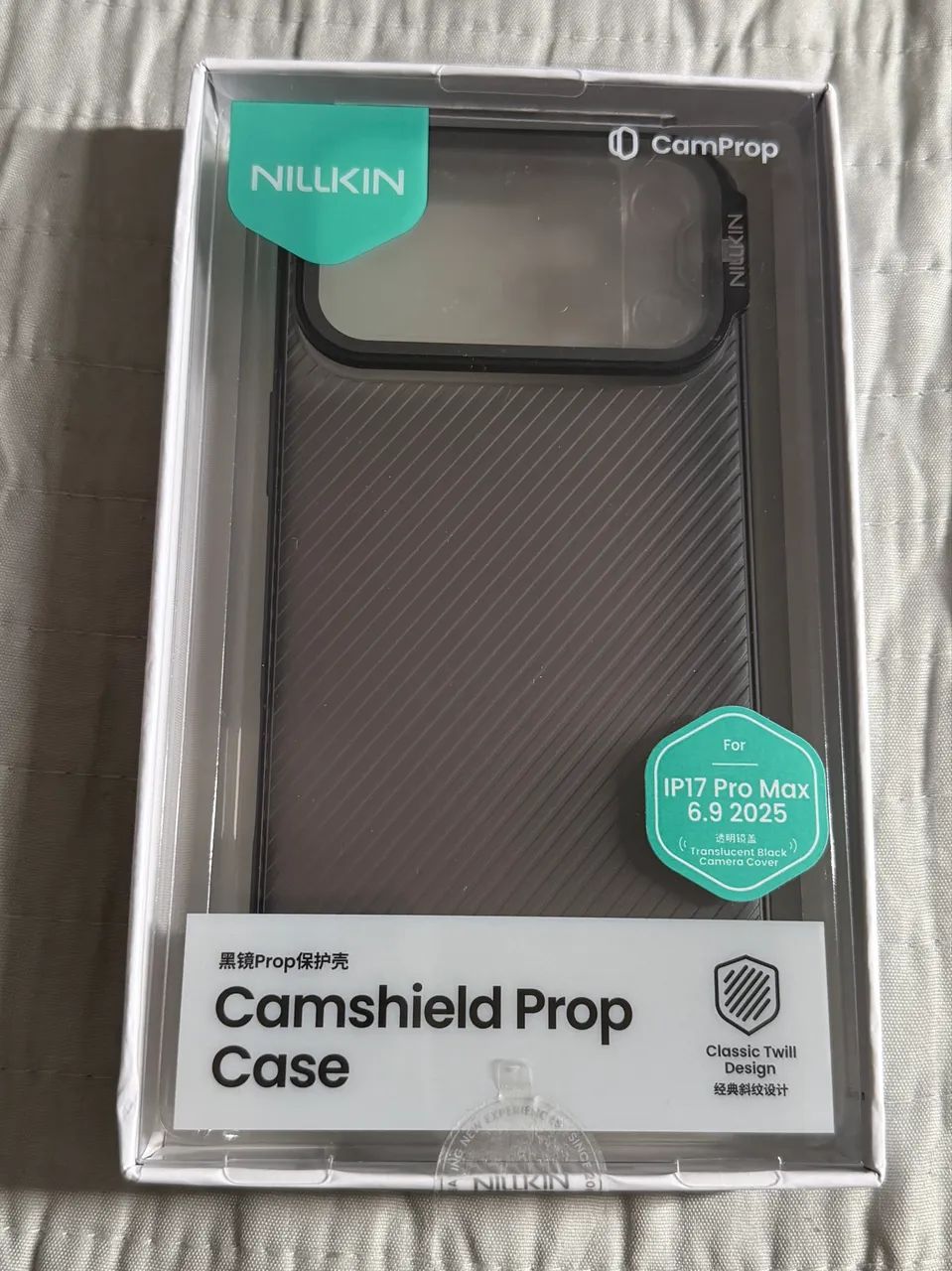 Case IPhone 17 Pro Max - Nillkin Camshield Prop - Original