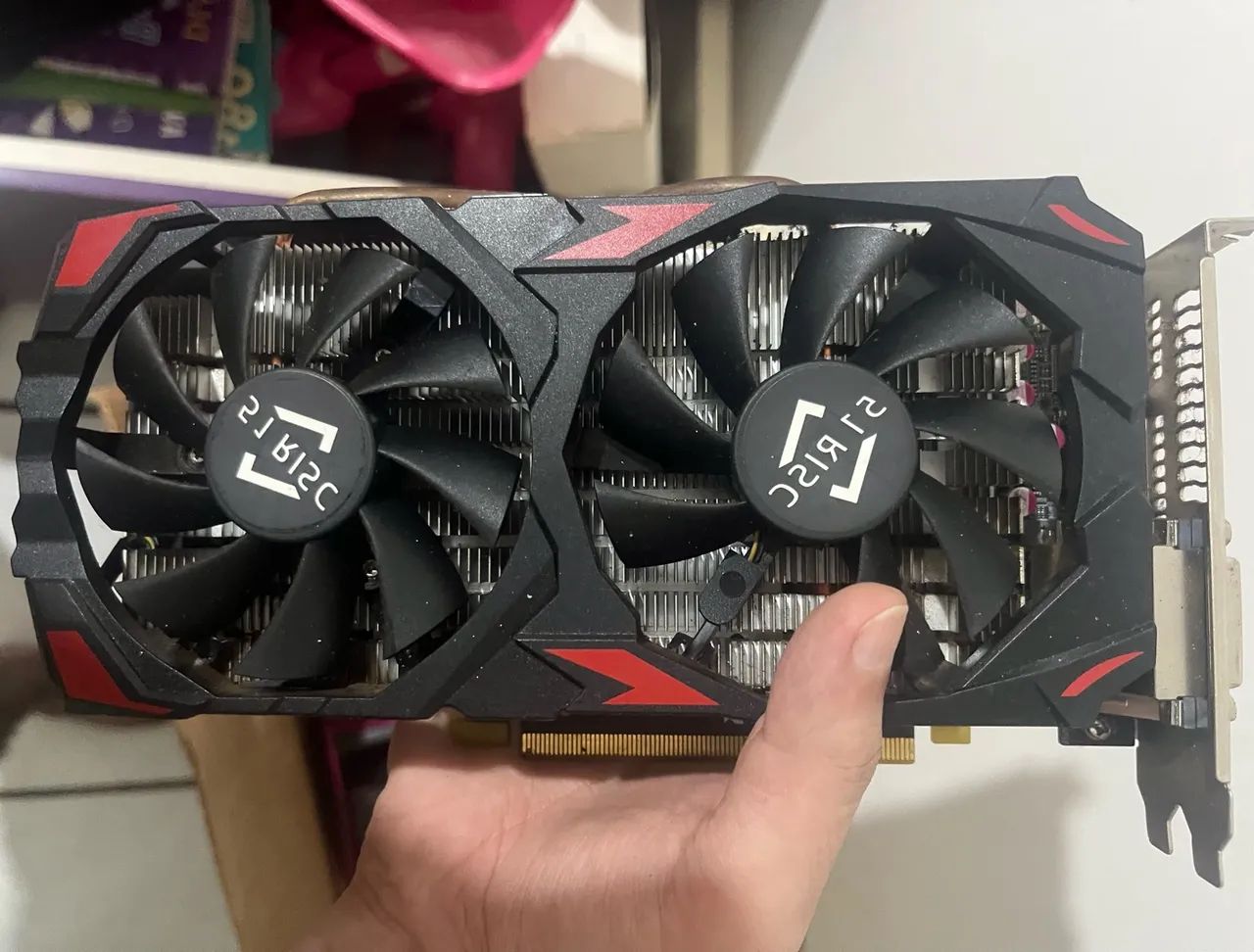 Placa de video Rx580 8gb