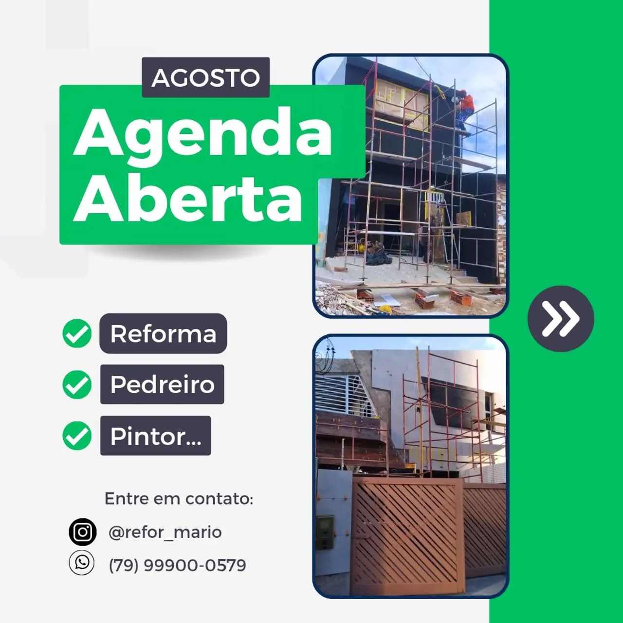 Pedreiro c/ equipe 