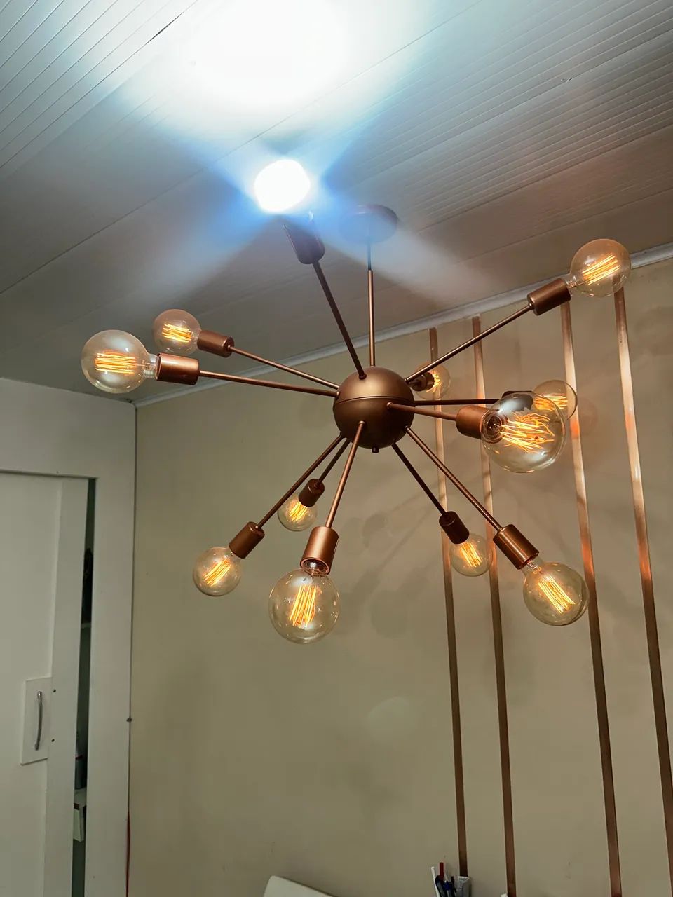 Lustre, luminária sputnik - Foto 3