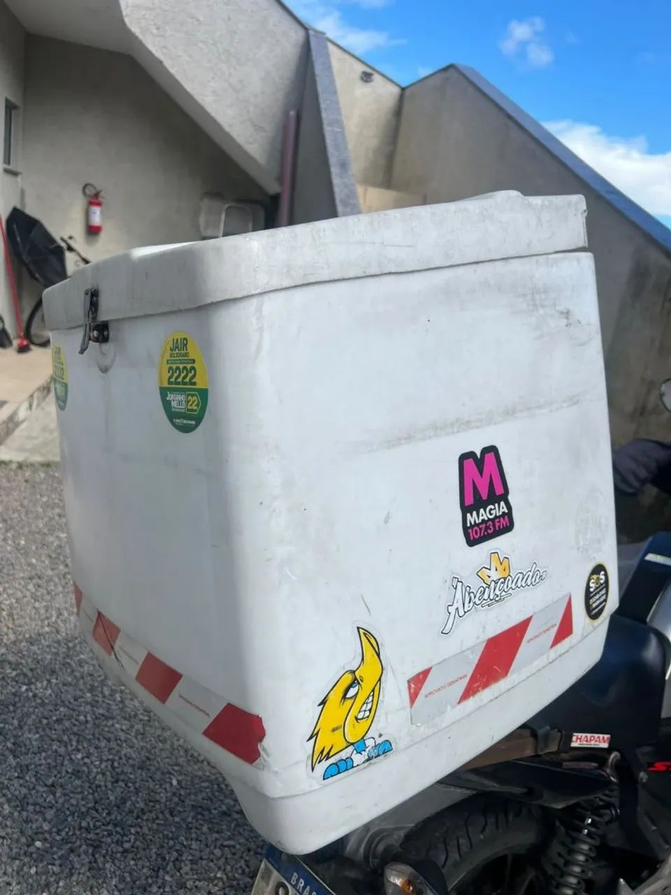 Vendo Baú para moto 140 litros