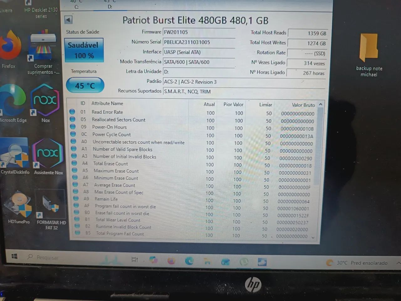 SSD 480 gb - Foto 2
