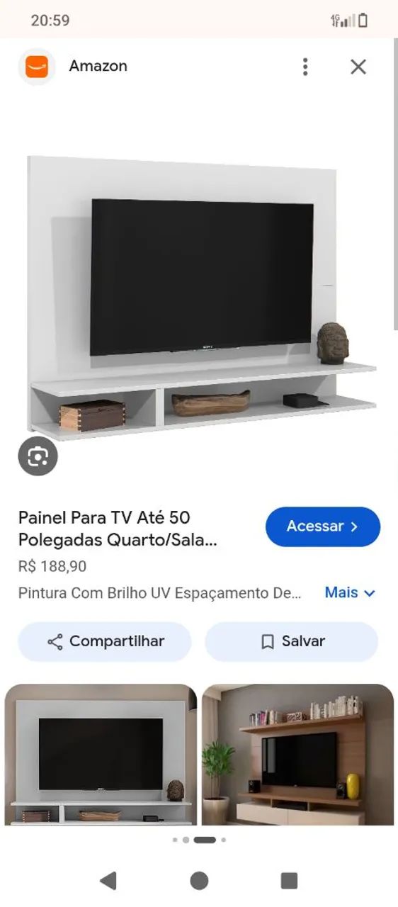 Painel tv 50 polegadas 