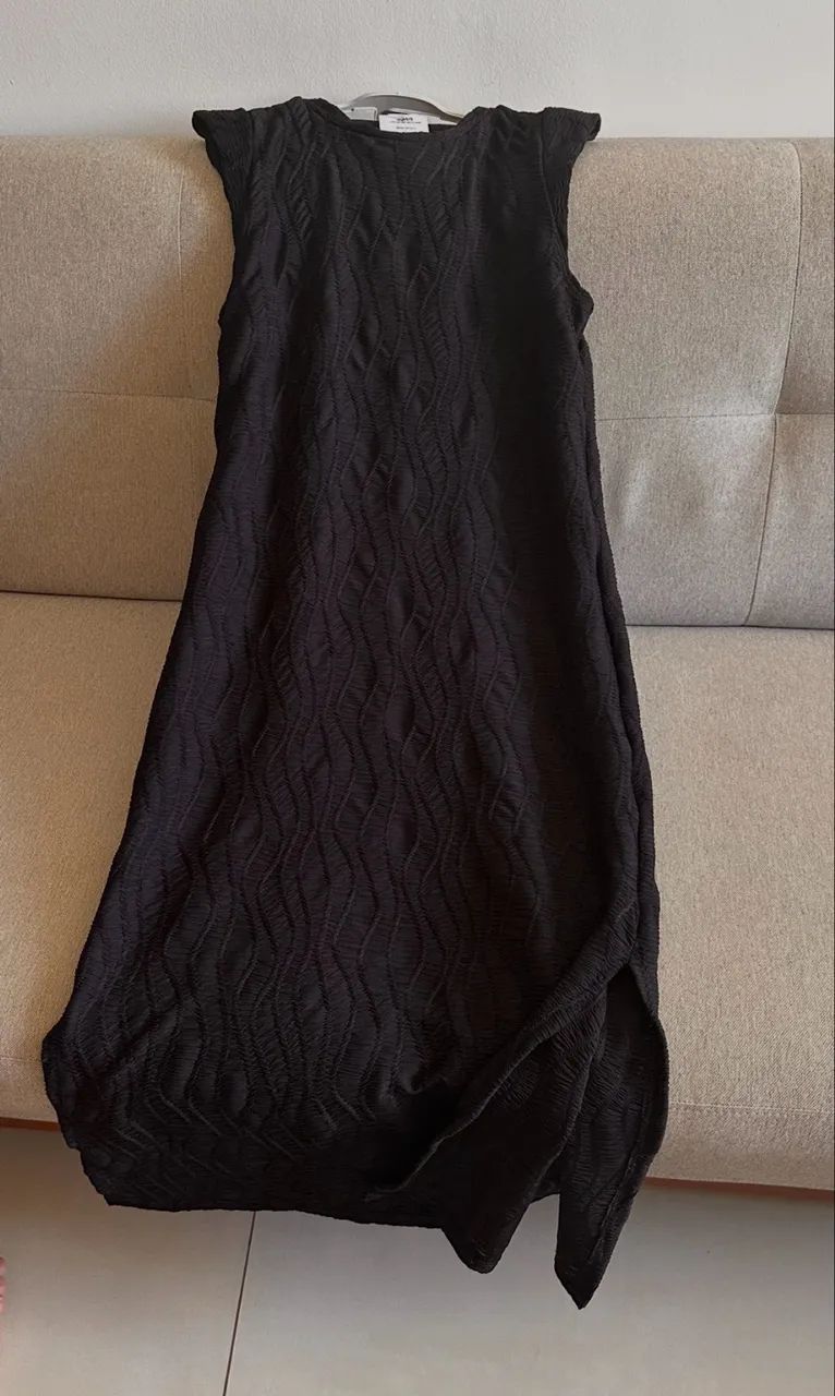  Vestido preto Básico, Novo!!! - Foto 4